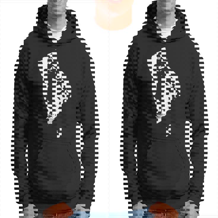 Bigfoot Rhode Island State Pride Sasquatch Love Rhode Island Hoodie