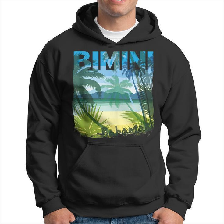 Bimini Bahamas Beach Summer Matching Family Palms Tree Bahamas Funny Gifts Hoodie