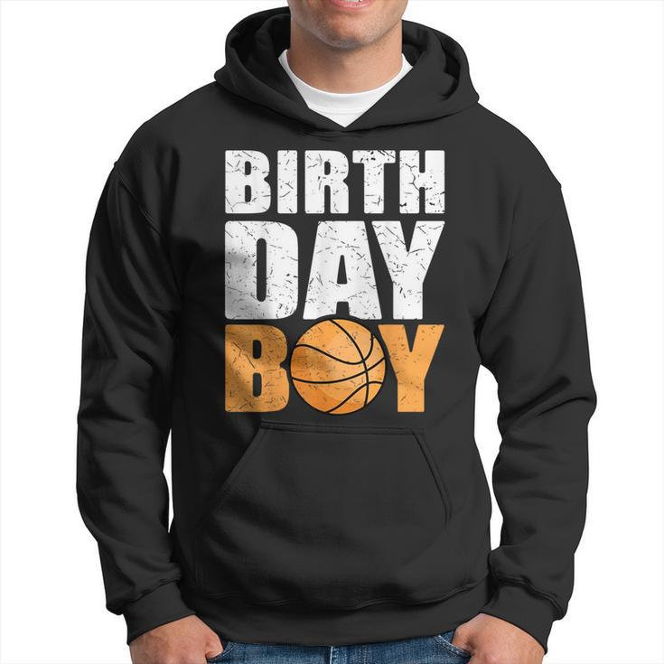 Birthday Boy Basketball Theme Party Future Basketball Player Basketball Funny Gifts Hoodie
