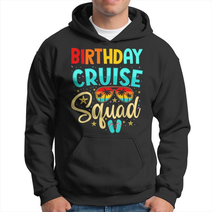 Birthday Cruise Squad Cruising Vacation Funny Crew Hoodie