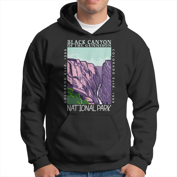 Black Canyon Of The Gunnison National Park Colorado Vintage Hoodie
