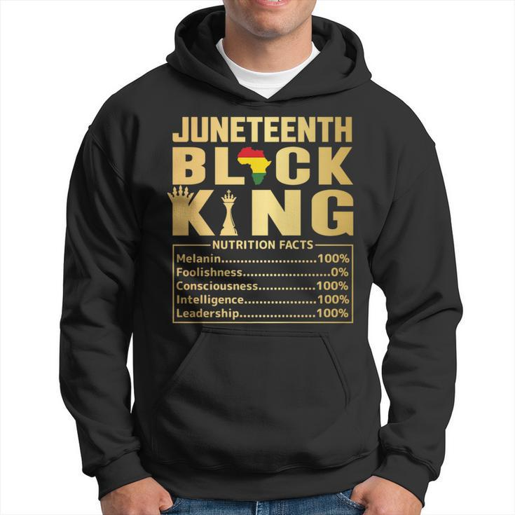 Black King Junenth 1865 Independence Day Black Pride Men   Hoodie