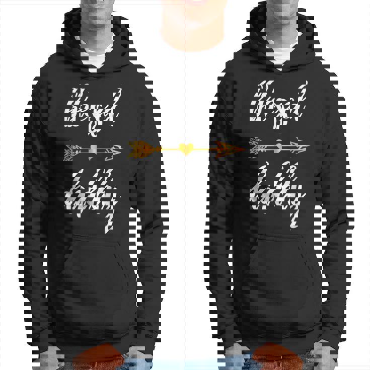Blessed Daddy Father Family Matching Thanksgiving Dad Gift For Mens Hoodie
