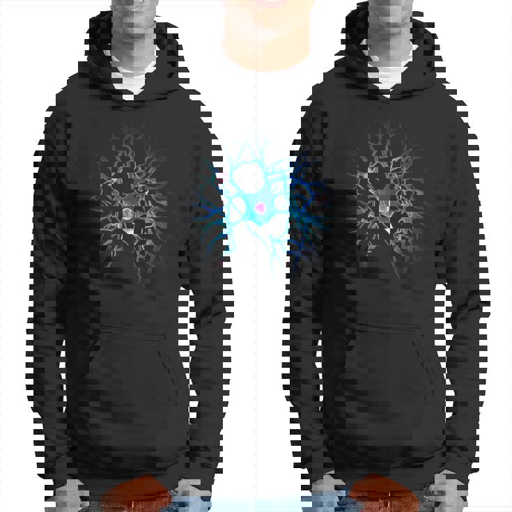 Brain Neuron Fancy Blue Nerve Neurology Neuroscience Hoodie