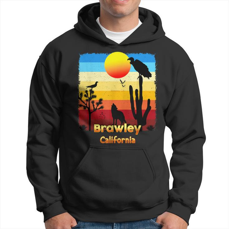 Brawley California Coyote Sunset Ca Desert Hoodie