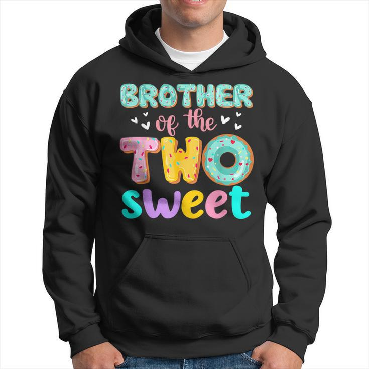 Brother Of The Two Sweet Donut Birthday Family Theme Girl  Hoodie