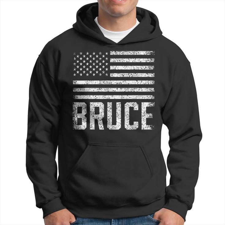 Bruce Birthday Forename Name Personalized Usa Hoodie