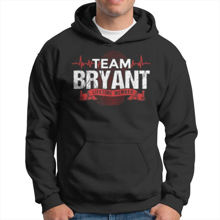 Bryant Team Family Reunions Dna Heartbeat Gift  Hoodie