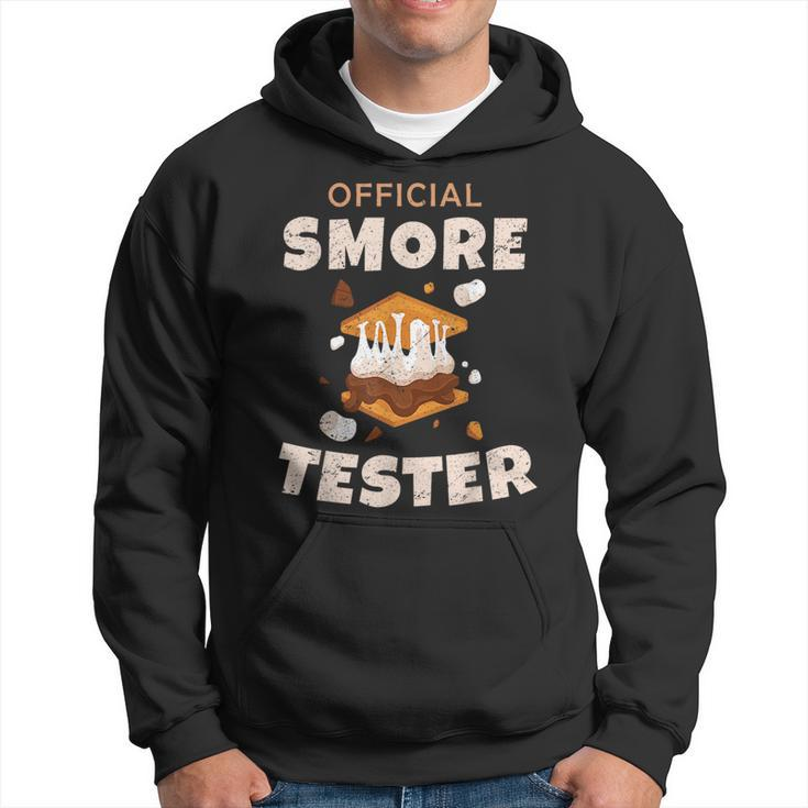 Camping Crew Official Smore Tester Marshmallows Smores  Hoodie