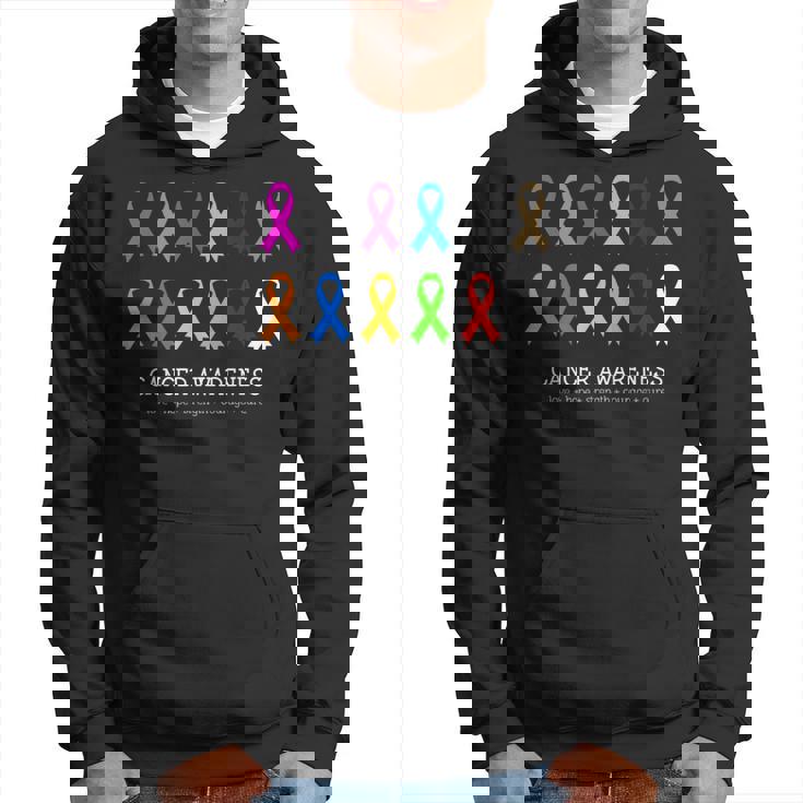 Cancer Awareness Clothing - Fight Cancer Ribbon  Hoodie