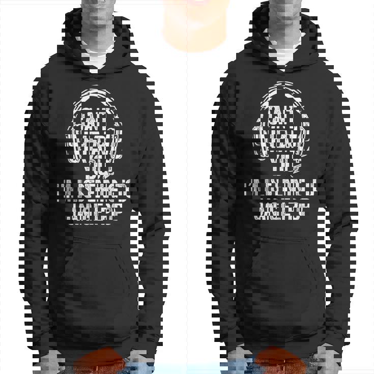 I Can't Hear You Listening To Jangle Pop Hoodie