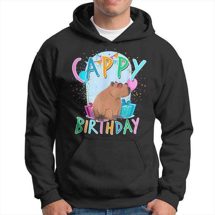 Capybara Birthday Party Capybaras For Girls And Boys Gifts For Capybara Lovers Funny Gifts Hoodie