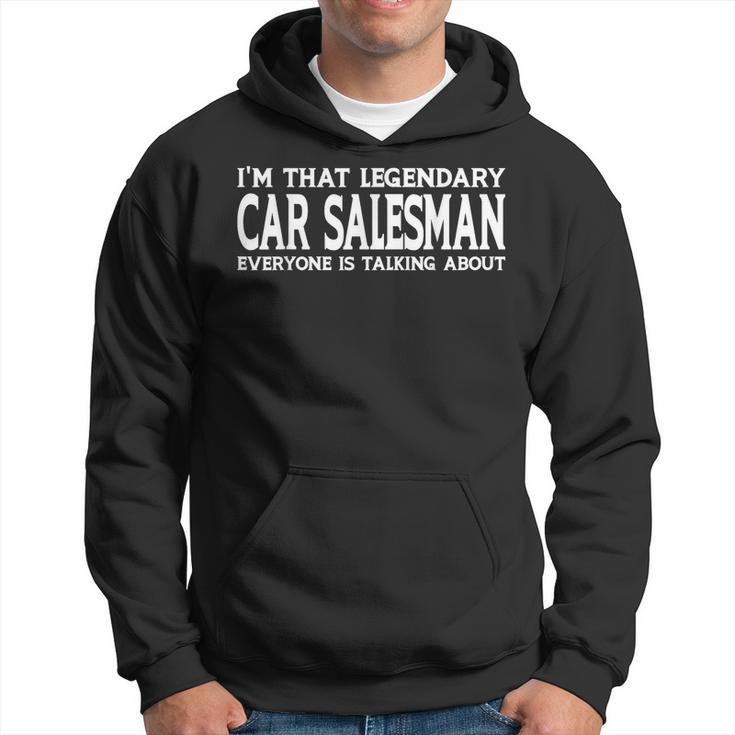 Car Salesman Job Title Employee Funny Worker Car Salesman  Hoodie