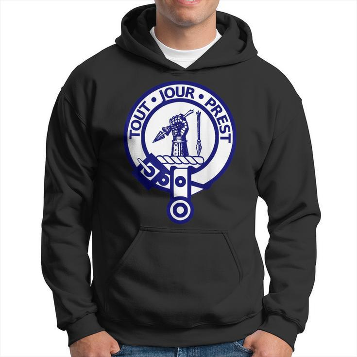 Carmichael Family Clan Name Crest Shield  Hoodie