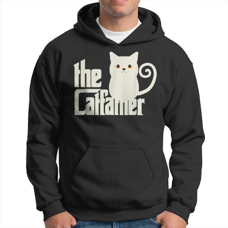 Cat Dad  The Catfather Funny Cats Kitten Hoodie