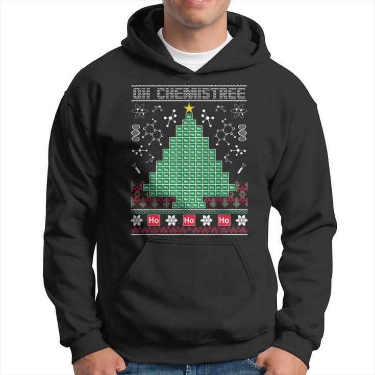 Chemist Element Oh Chemistree Ugly Christmas Sweater Hoodie