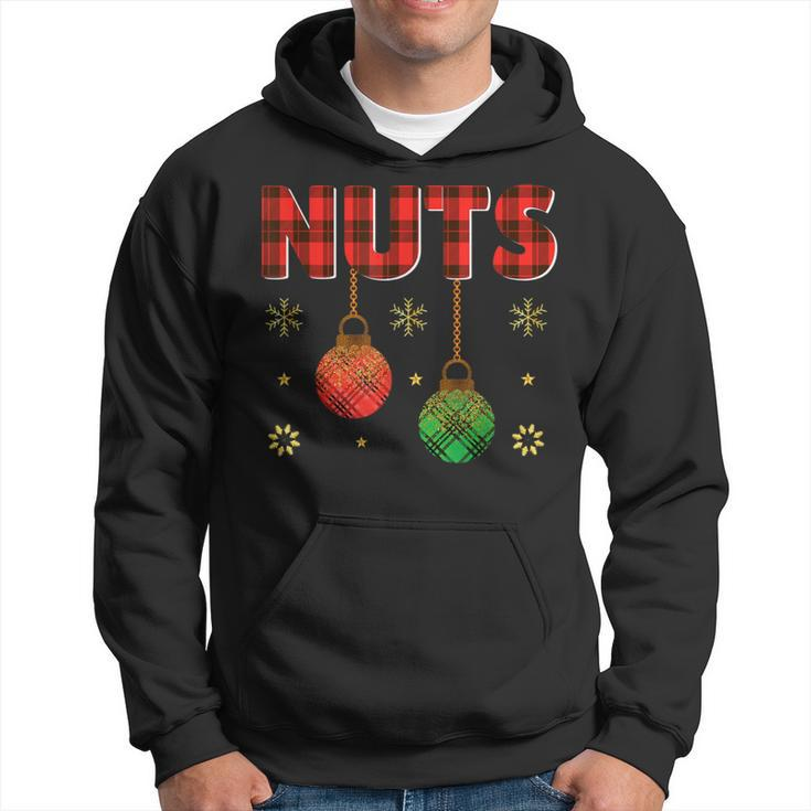 Chest Nuts Christmas Matching Adult Couple Chestnuts Hoodie