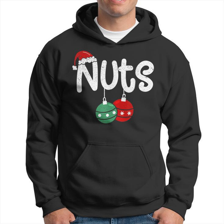 Chest Nuts Couple Christmas Pajama Chestnuts Xmas Men Hoodie