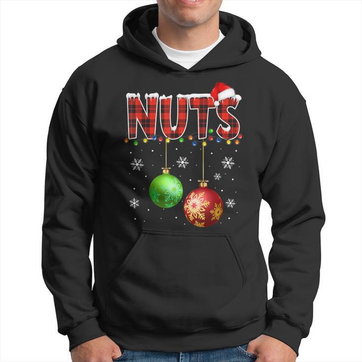 Chestnuts Matching Couples Christmas Lights Nuts Hoodie