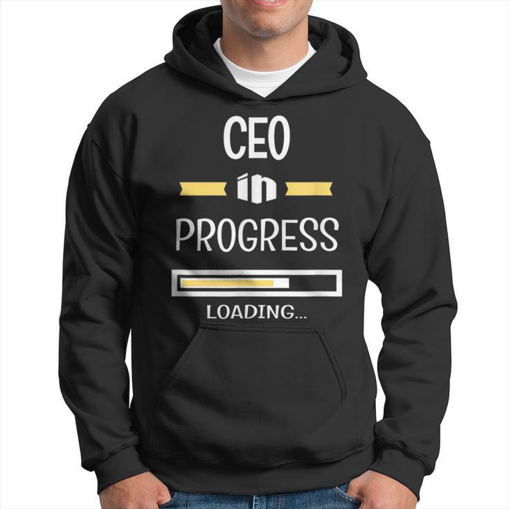 Chief Executive Officer In Progress Job Profession Hoodie