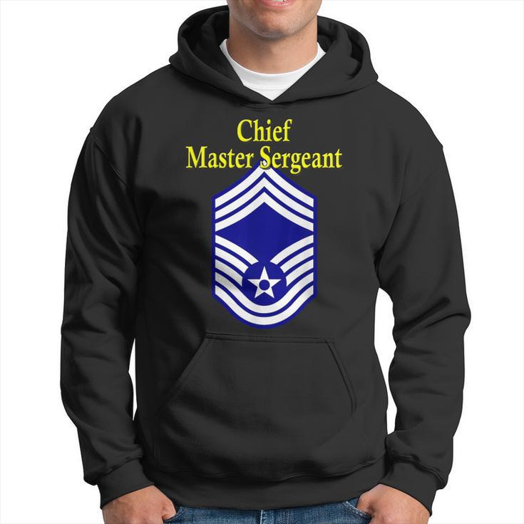 Chief Master Sergeant Air Force Rank Insignia Hoodie
