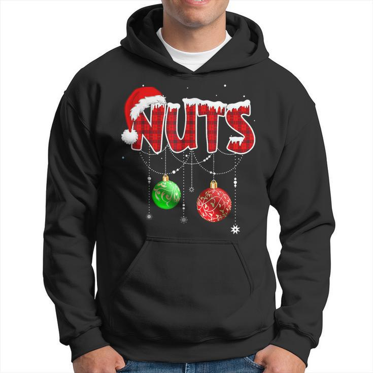 Christmas Matching Couple Chest Nuts Chestnuts Hoodie