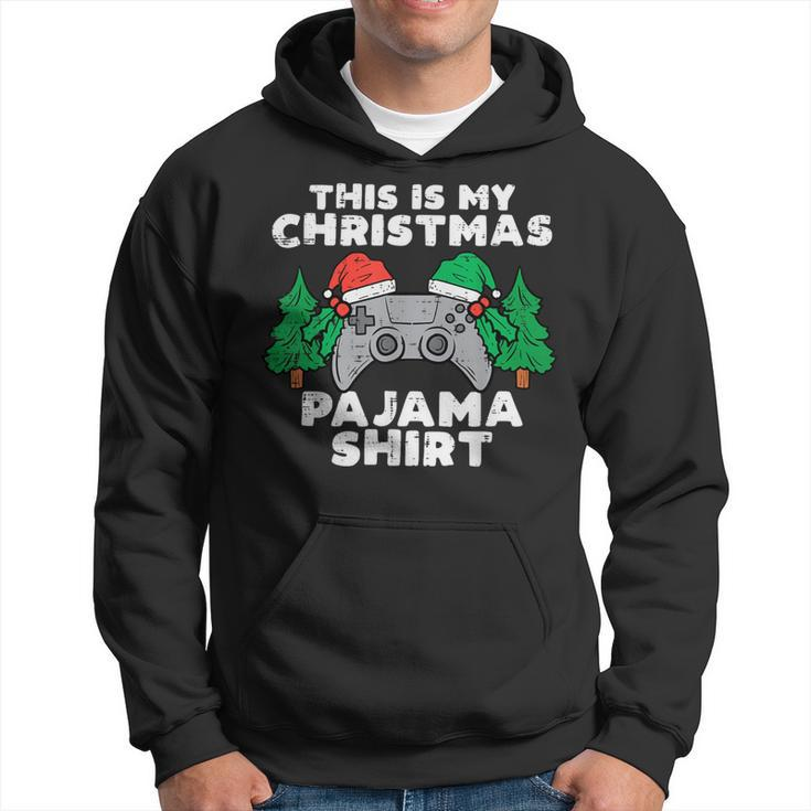 This Is My Christmas Pajama Video Games Boys Xmas Hoodie