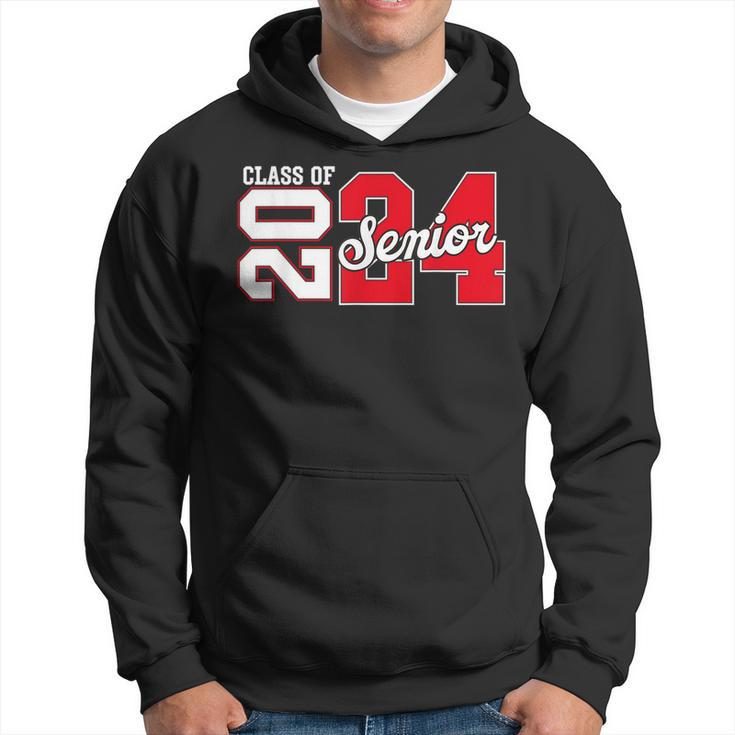 Class Of 2024 Senior 2024 Graduation Or First Day Of School  Hoodie