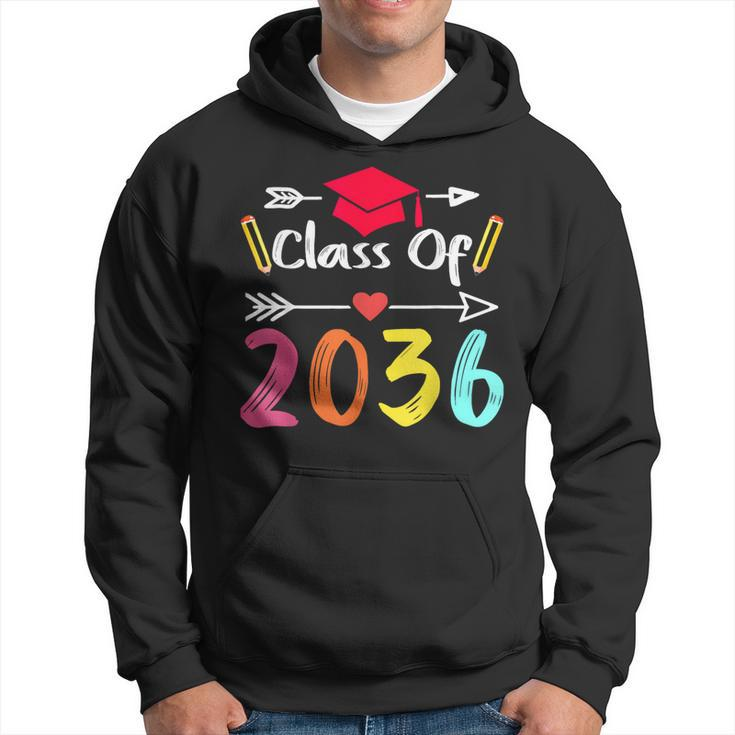 Class Of 2036 Grow With Me First Day Of Kindergarten Hoodie