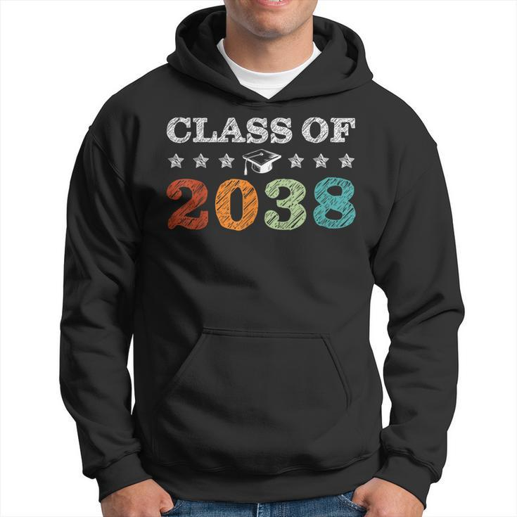 Class Of 2038 Grow With Me First Day School Back To School Hoodie