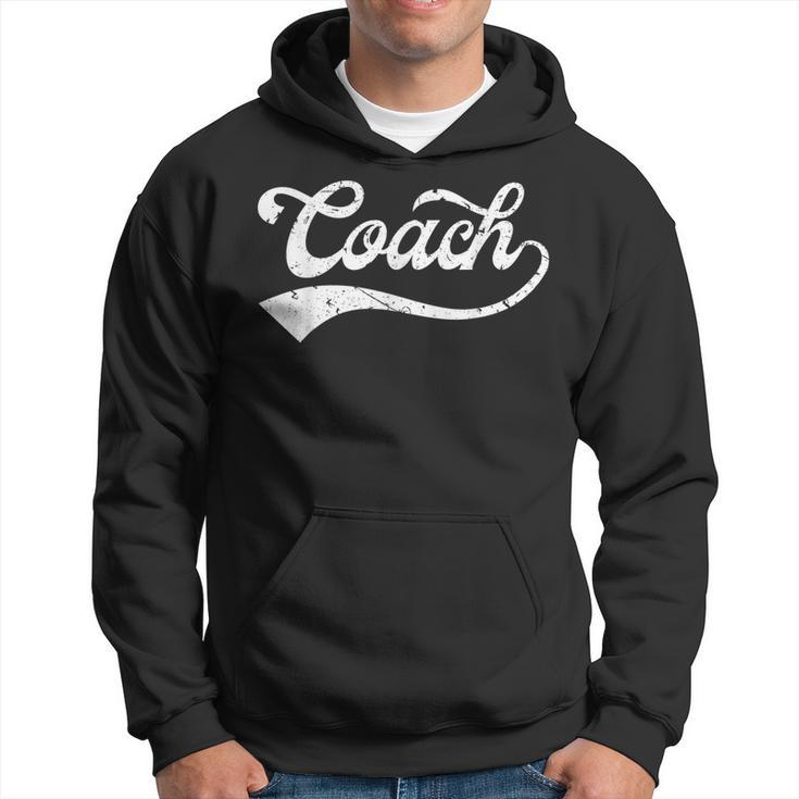 Coach Vintage Distressed Personal Trainer Coaching Gift  Gift For Women Hoodie