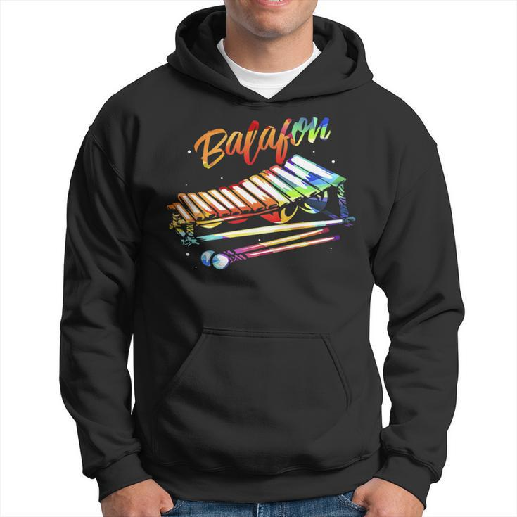 Colorful Balafon West African Music Instrument Hoodie