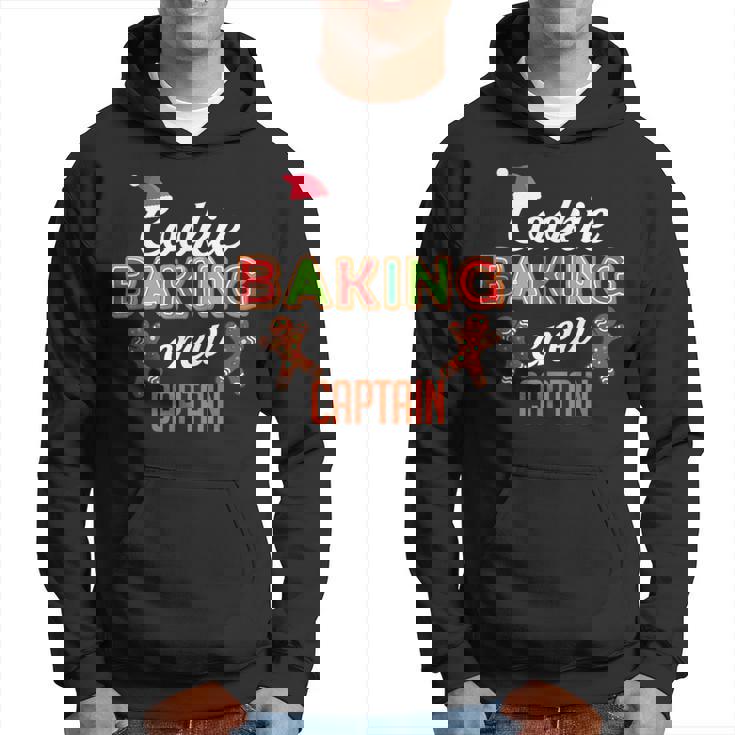 Cookie Baking Crew Captain Holiday Bake Cooks Cooking Hoodie