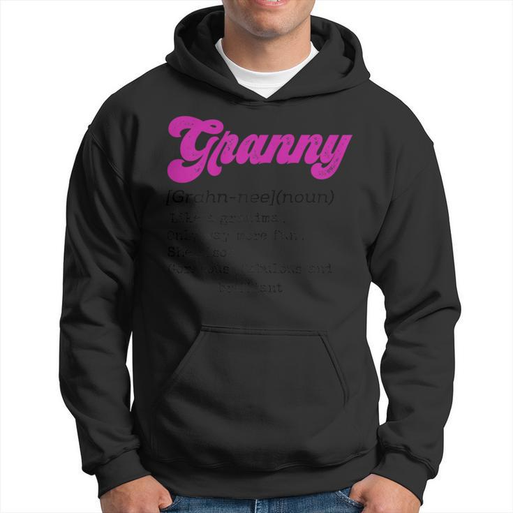 Cool Granny Meaning Matching Birthday Present Hoodie