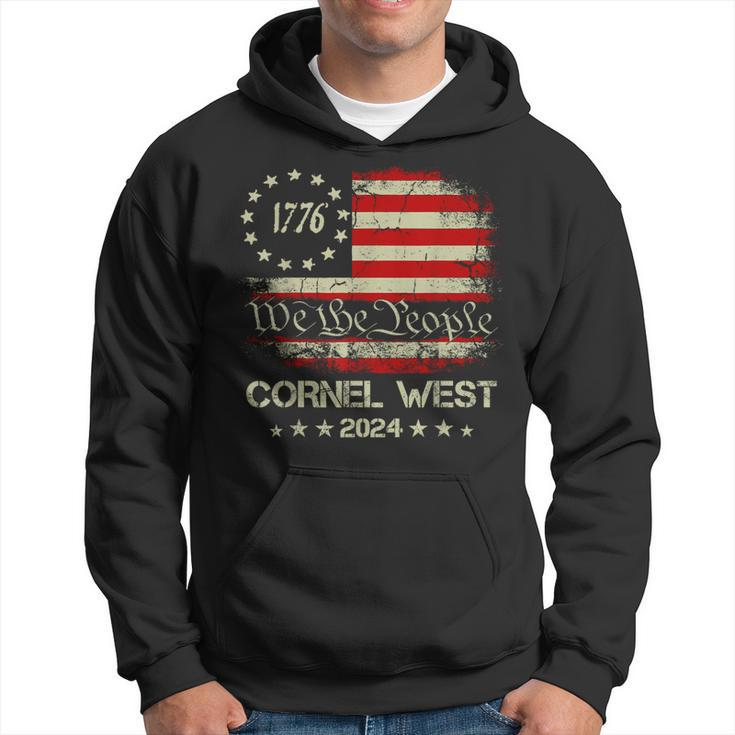 Cornel West 2024 Cornel West For President Hoodie