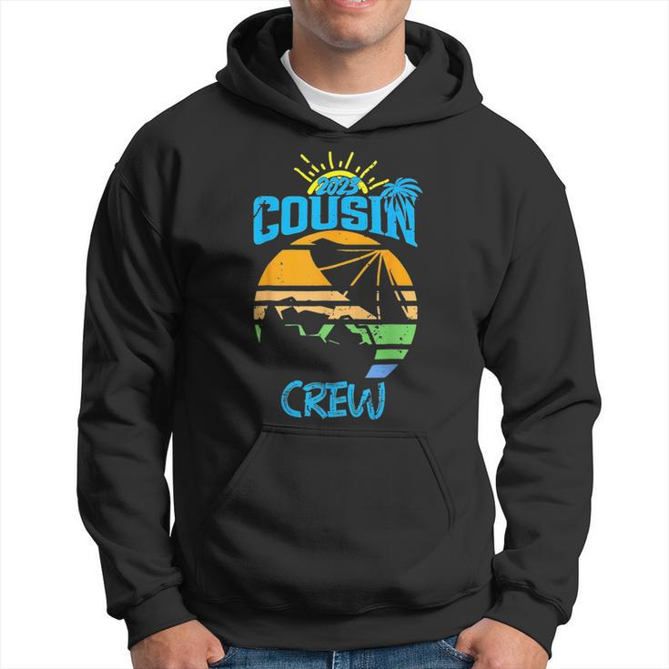 Cousin Crew 2023 Matching Family Reunion Summer Vacation  Hoodie
