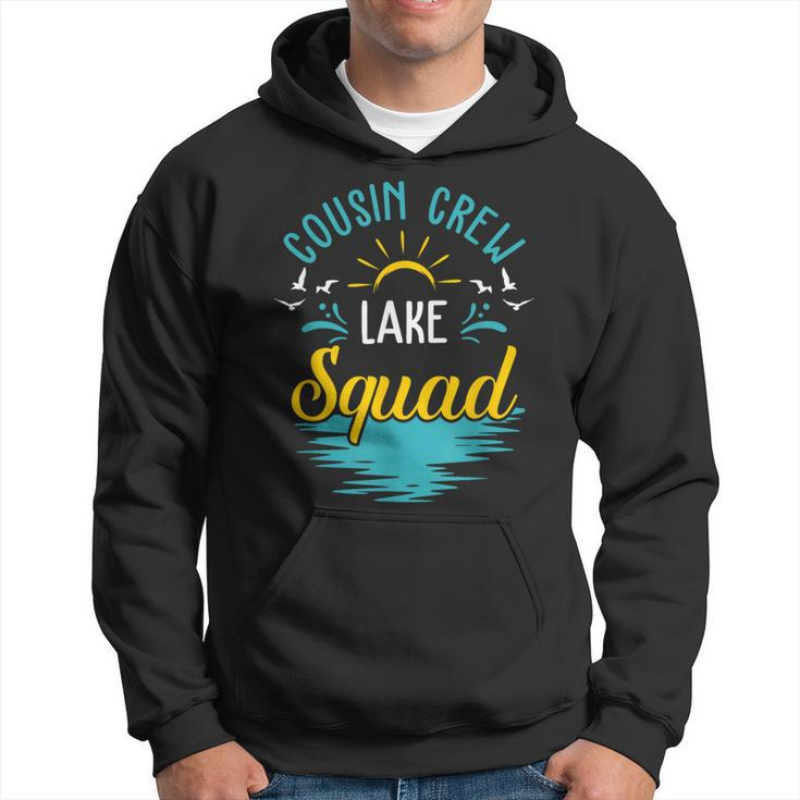Cousin Crew Lake Squad Family Vacation Lake Trip Hoodie