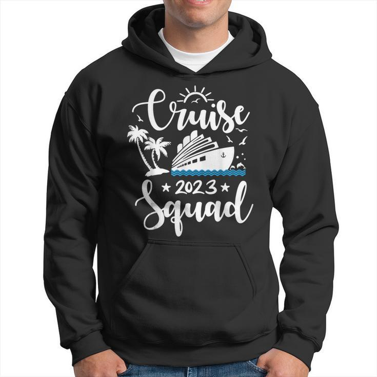 Cruise Squad 2023 Summer Vacation Family Friend Travel Group Cruise Funny Gifts Hoodie