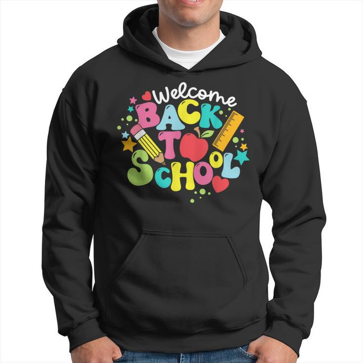 Cute Welcome Back To School Class Teaching Student Education  Hoodie