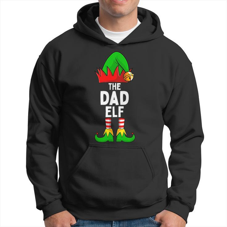 Dad Elf Matching Family Christmas Hoodie