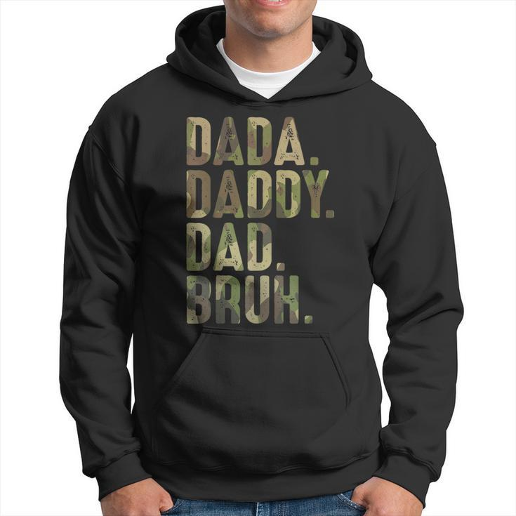Dada Daddy Dad Bruh Funny Dad  For Dads Fathers Day Hoodie