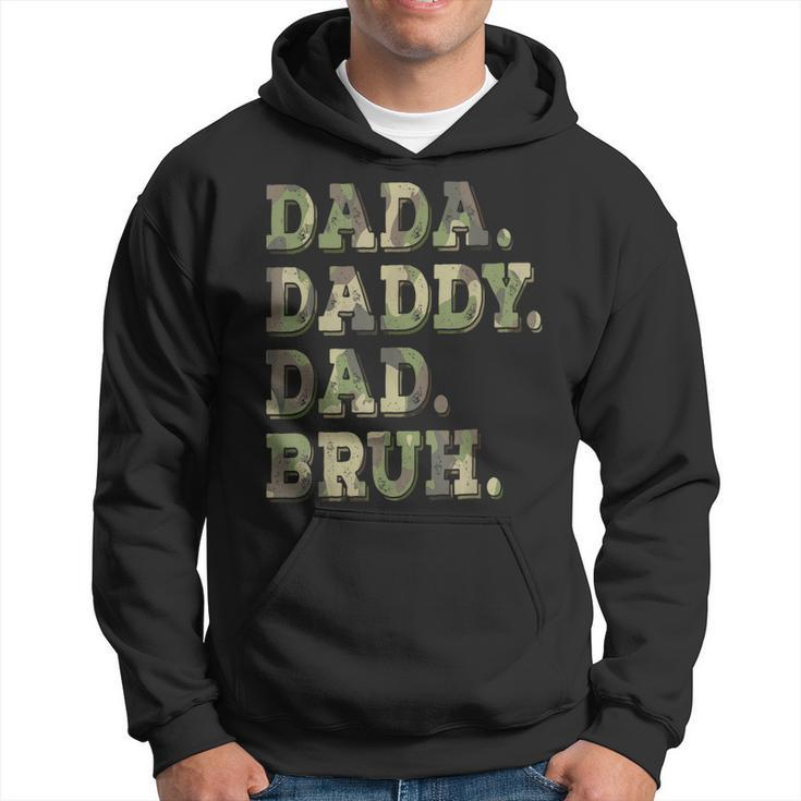 Dada Daddy Dad Bruh  Idea Men Funny Fathers Day Dad Hoodie