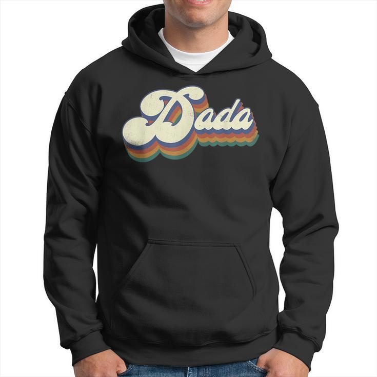 Dada Gifts Retro Vintage Fathers Day Dada  Hoodie