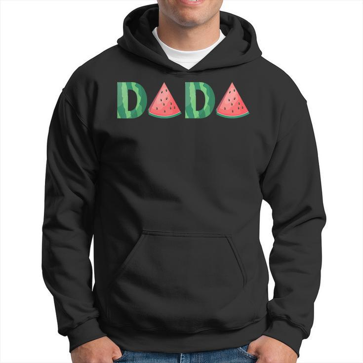 Dada Watermelon Funny Summer Fruit Gift Great Fathers Day  Hoodie