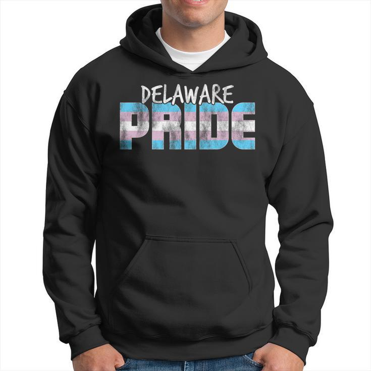 Delaware Pride Transgender Flag  Hoodie