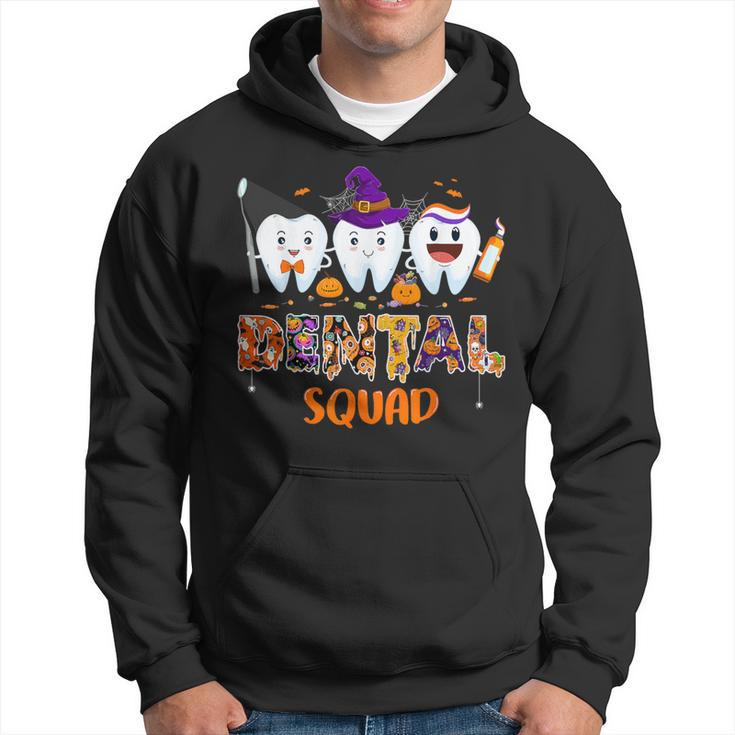 Dental Squad Denstist Spooky Halloween Ghost Costume Hoodie