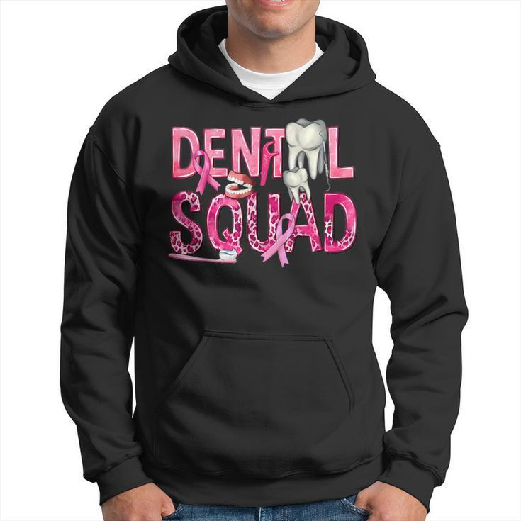 Dental Squad With Th Breast Cancer Awareness Warrior Hoodie