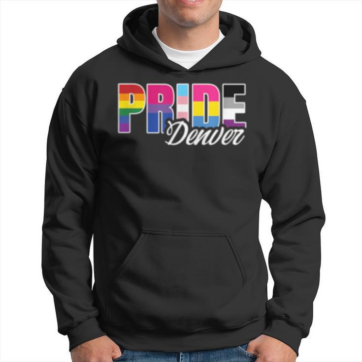 Denver Colorado Gay Pride Lesbian Bisexual Transgender Pan  Hoodie