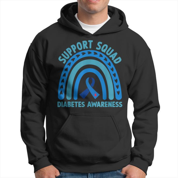 Diabetes Blue Support Squad Diabetes Awareness Hoodie