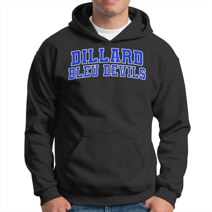 Dillard University Bleu Devils Wht01 Hoodie